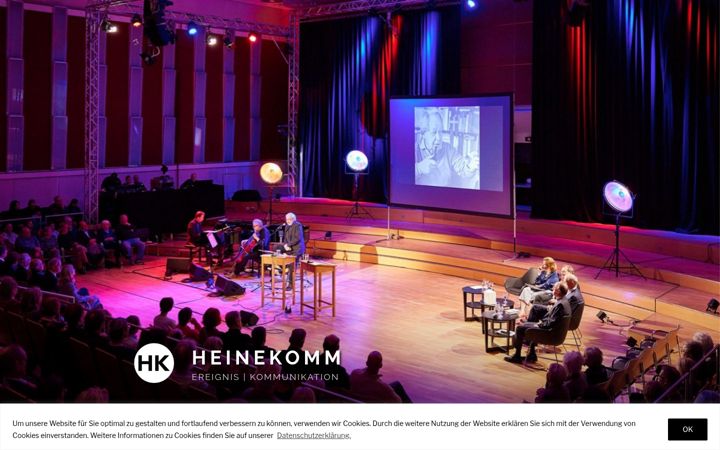 Screenshot of heinekomm.de