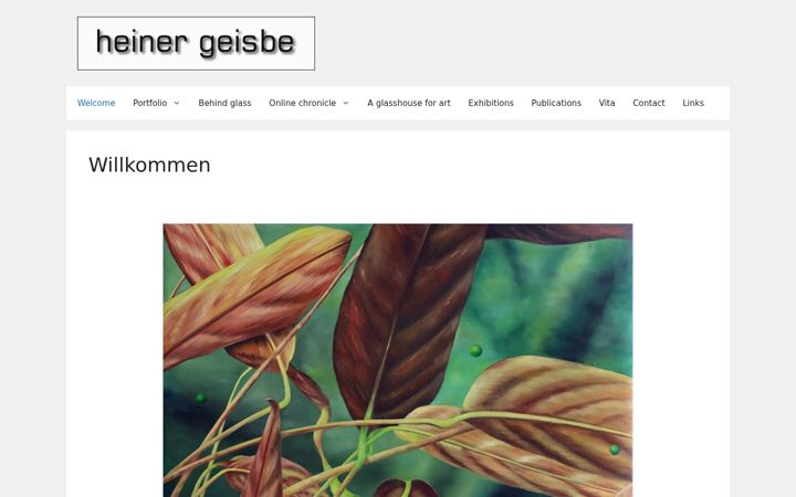 Screenshot of heiner-geisbe.de