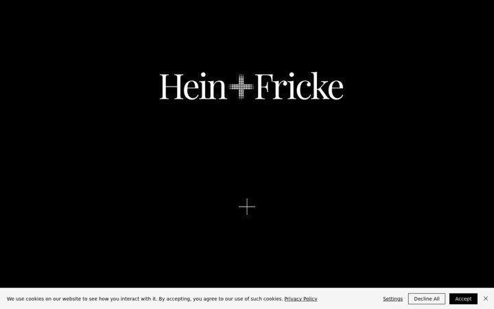 Screenshot of heinfricke.com