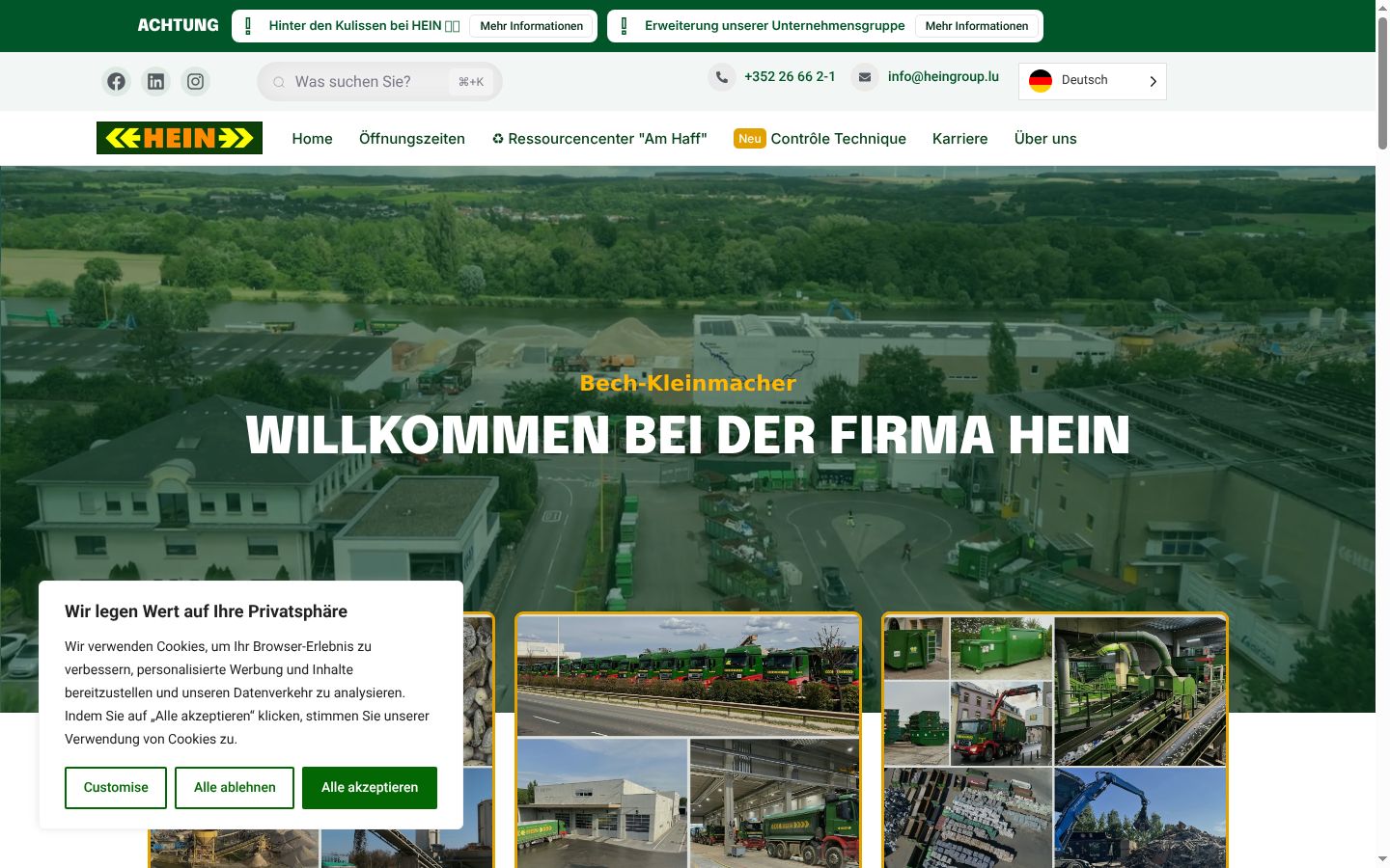 Snímka obrazovky banera súhlasu zobrazeného pred akoukoľvek interakciou