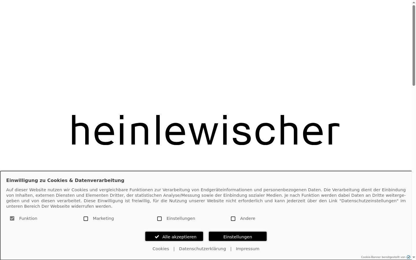 Screenshot tal-banner tal-kunsens muri qabel kwalunkwe interazzjoni