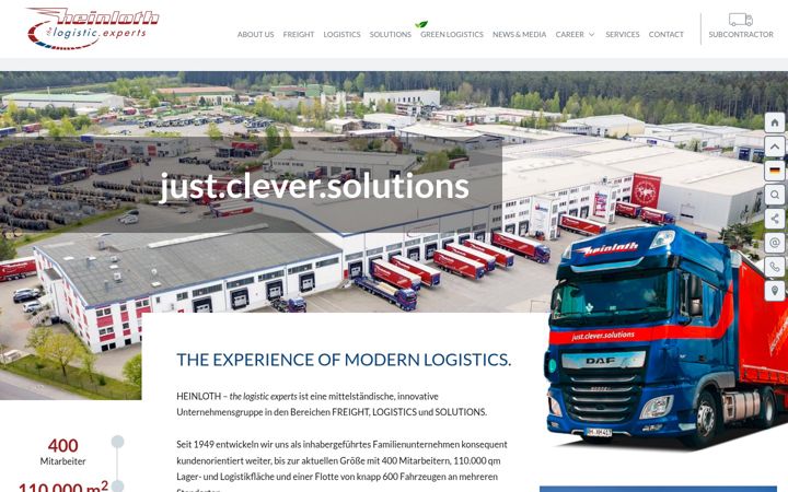 Screenshot of heinloth.com