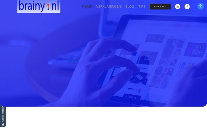 Screenshot of heinmeijer.nl
