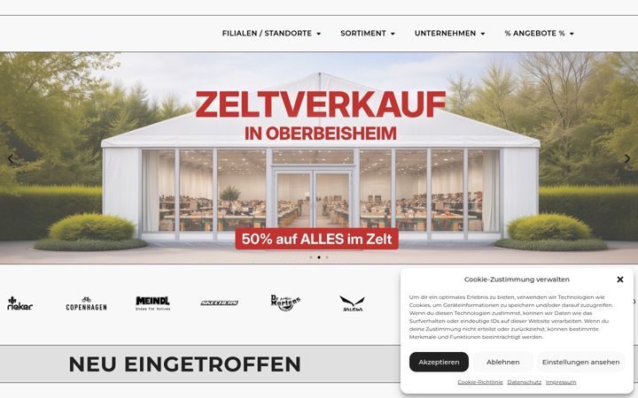 Screenshot of heinmueller.com