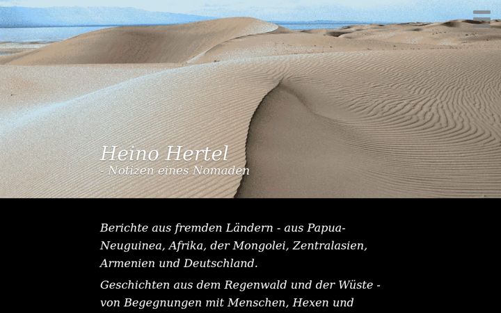 Screenshot of heinohertel.de