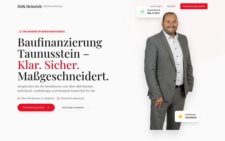 Screenshot of heinrich-finanziert.com