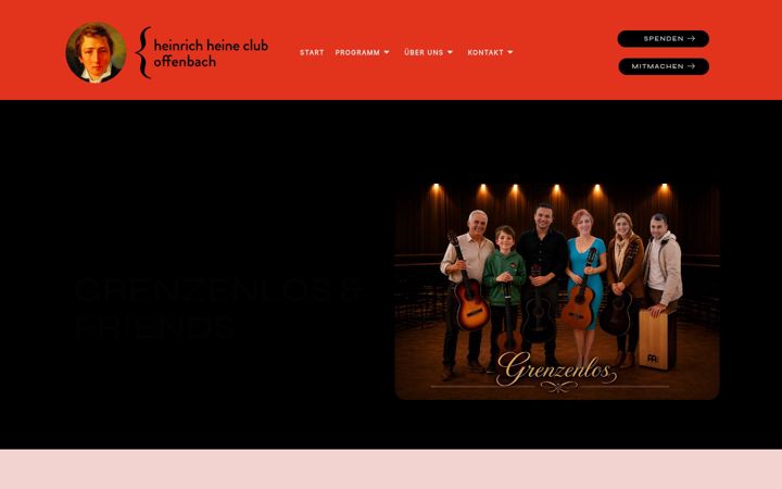 Screenshot of heinrich-heine-club.de