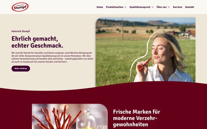 Screenshot of heinrich-stumpf.de