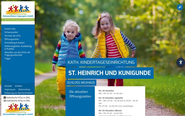 Ekrano kopija heinrichkunigunde.de