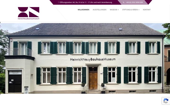 Ekrano kopija heinrichneuybauhausmuseum.de