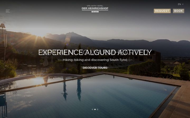 Screenshot of heinrichshof.com