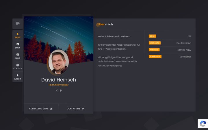 Screenshot of heinsch.it