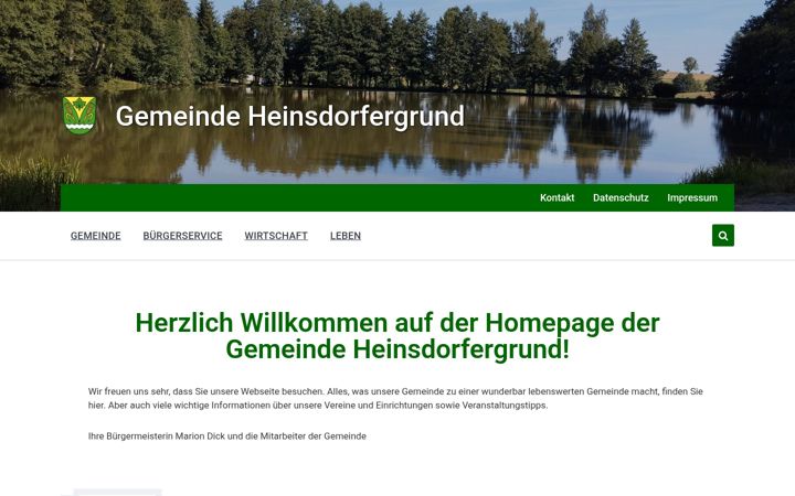 Screenshot of heinsdorfergrund-vogtland.de