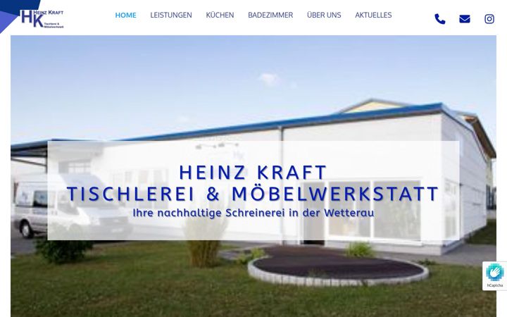 Screenshot of heinz-kraft-tischlerei.de