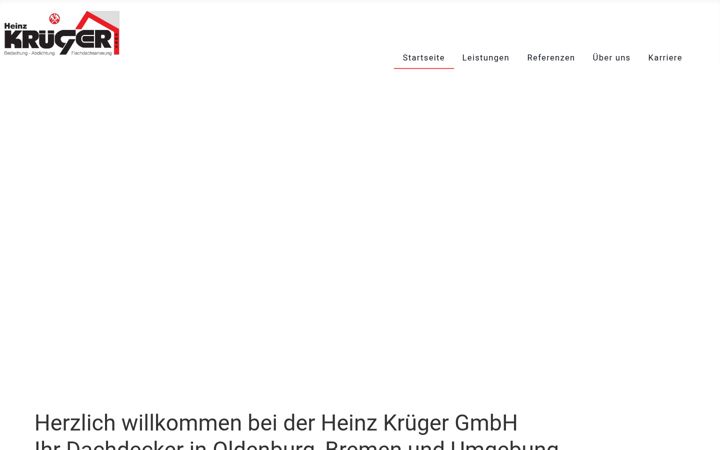 Screenshot of heinz-krueger-oldenburg.de