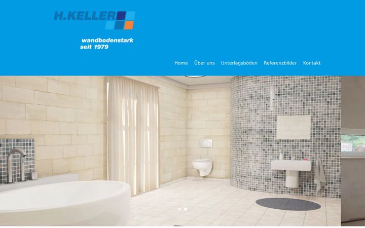 Screenshot of heinzkellerag.ch
