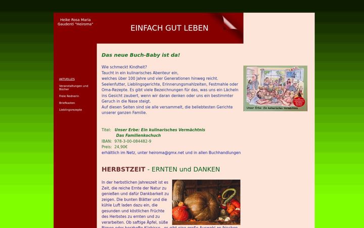 Screenshot of heiroma-gaudenti.de