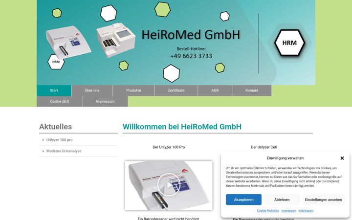 Ekrano kopija heiromed.de