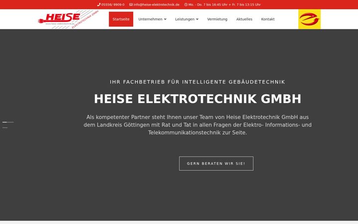 Screenshot of heise-elektrotechnik.de