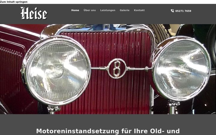 Screenshot of heise-motoreninstandsetzung.de