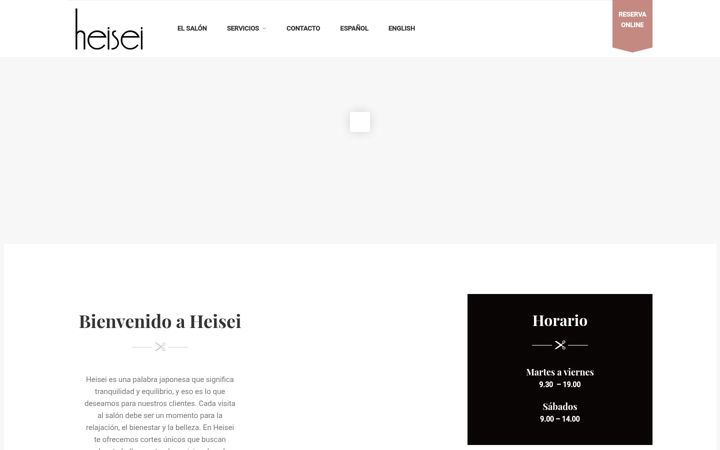 Screenshot of heisei.es