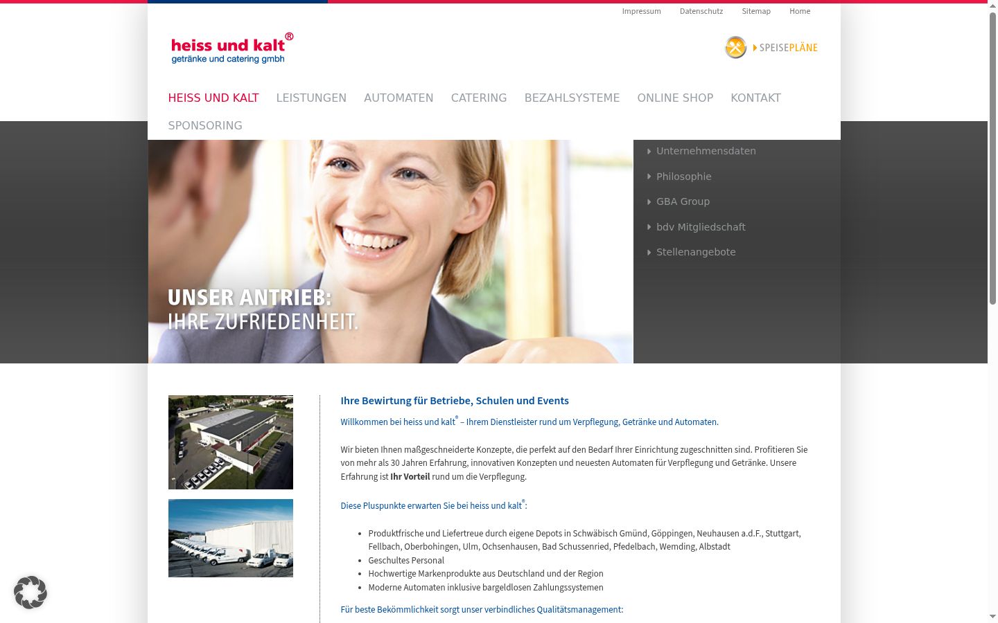 Screenshot des Einwilligungsbanners vor jeglicher Interaktion