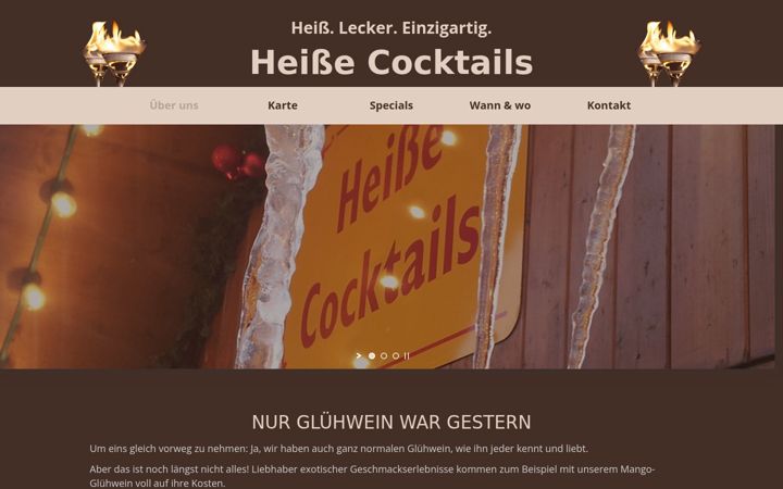 Screenshot of heisse-cocktails.de
