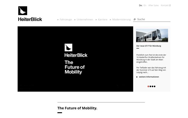 Screenshot of heiterblick.de