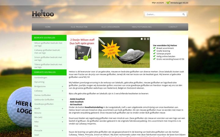 Screenshot of heitoo.nl