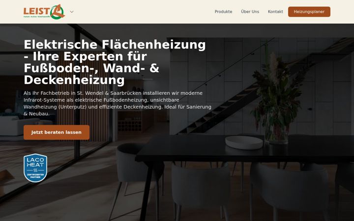 Zrzut ekranu heiz-leistung.de