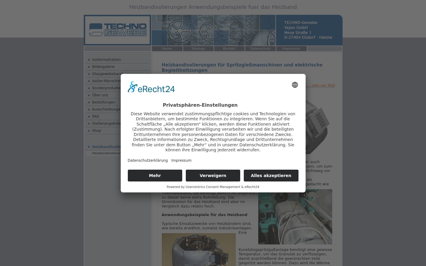 Screenshot tal-banner tal-kunsens muri qabel kwalunkwe interazzjoni