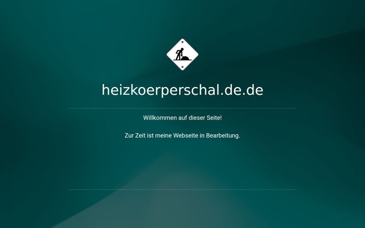 Screenshot of heizkoerperschal.de