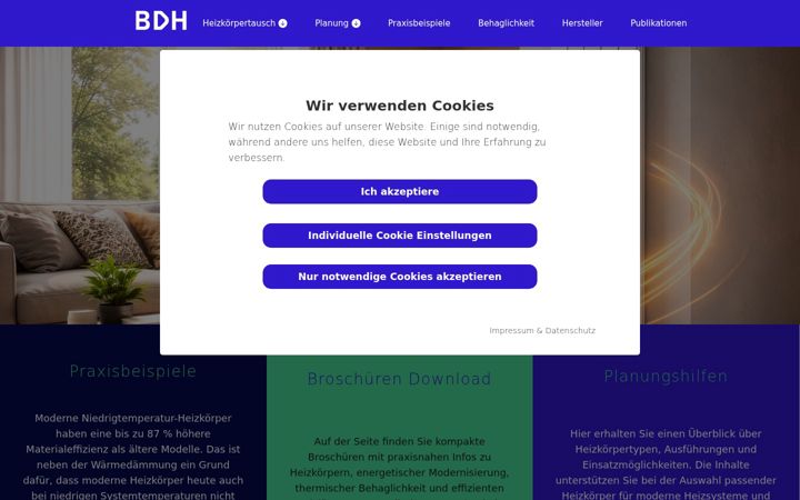 Screenshot of heizkoerpertausch.de