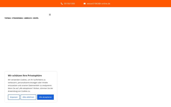 Screenshot di heizoel-wessel.de