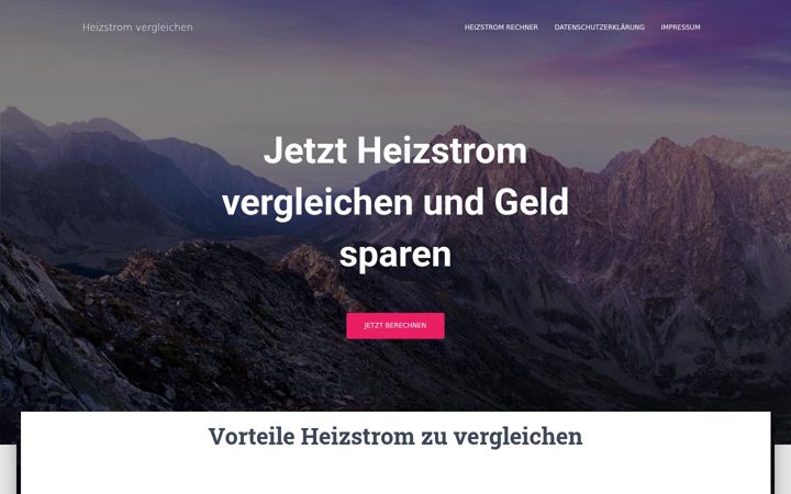 Screenshot of heizstromvergleichen.de