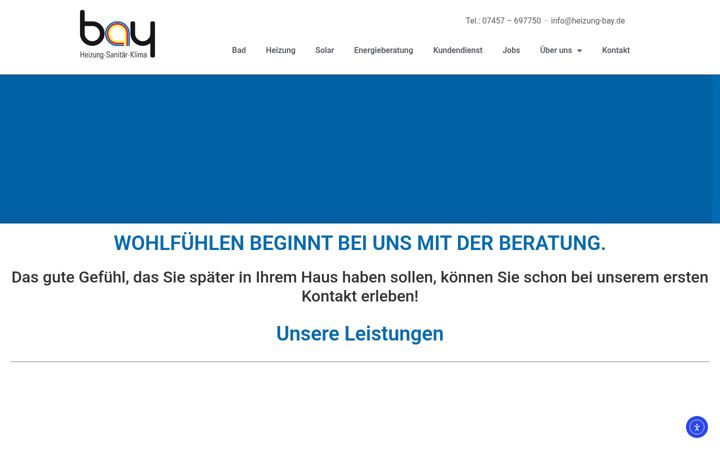 Screenshot ta' heizung-bay.de