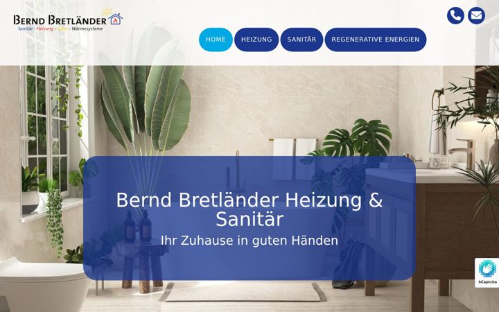 Screenshot of heizung-bretlaender.de