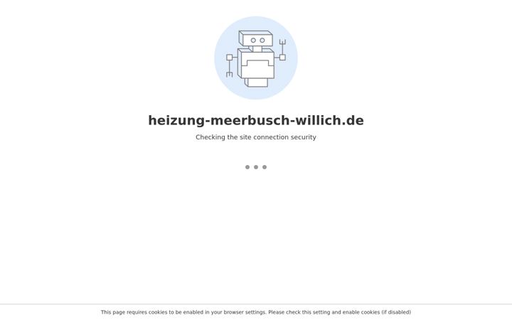 Snímek obrazovky heizung-meerbusch-willich.de