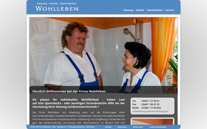 Skærmbillede af heizung-sanitaer-altenburg.de