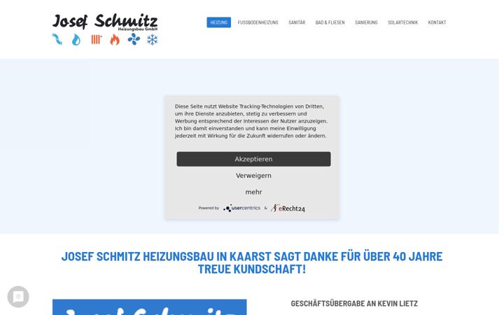 Screenshot of heizung-sanitaer-kaarst.de