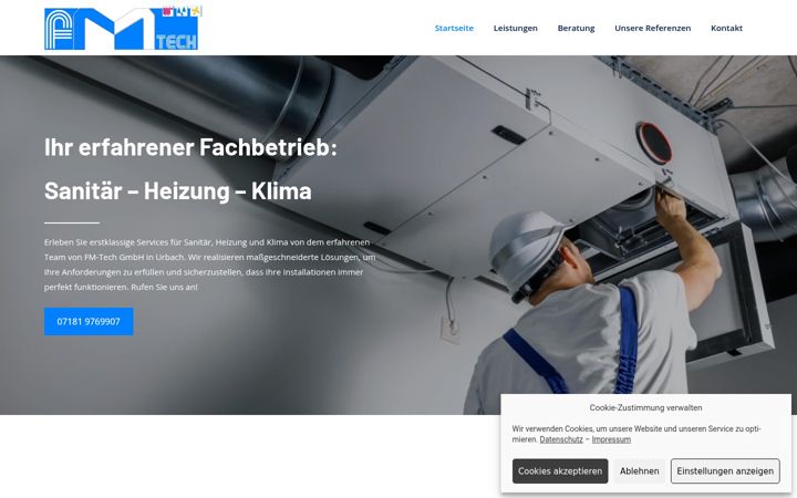 Screenshot of heizung-sanitaer-rems-murr.de