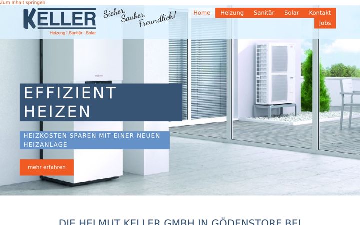 Screenshot of heizung-sanitaer-salzhausen.de