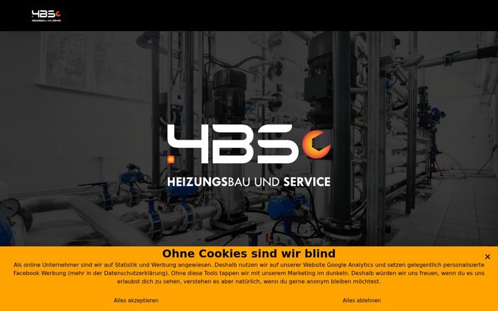 Screenshot of heizungs-bau-service.de