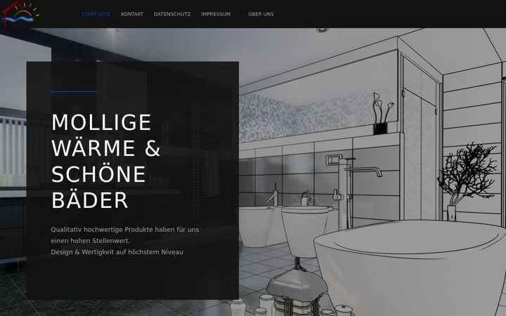 Screenshot of heizungsbau-barth.de
