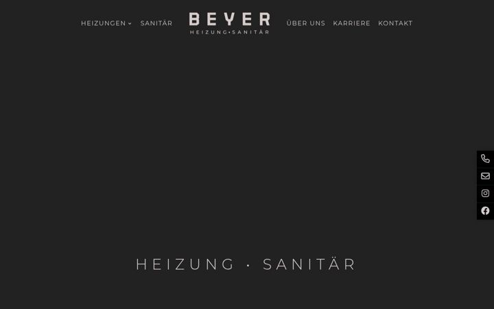 Screenshot of heizungsbau-beyer.de