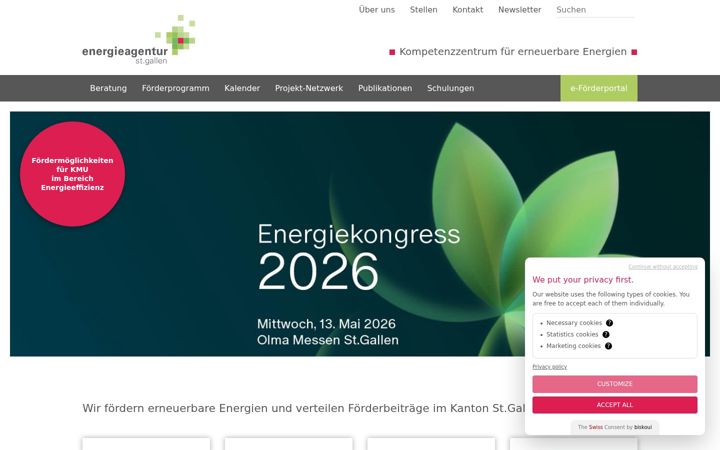 Screenshot of heizungsersatz-kampagne.ch