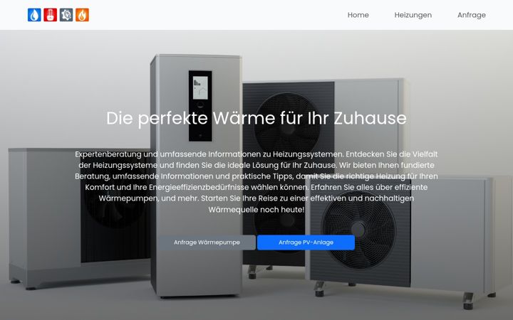 Screenshot of heizungsprofi-bayern.de