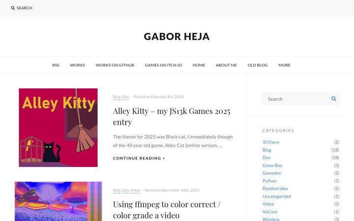 Screenshot of heja.hu