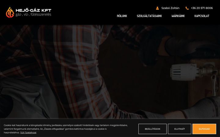 Screenshot of hejogaz.hu