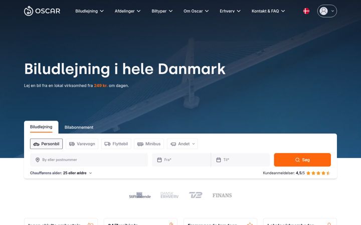 Zrzut ekranu hejoscar.dk